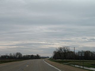 CR 57 runs along the west side of Barry Lake while CR 59 extends south to CR 60 near Big Stone Lake.