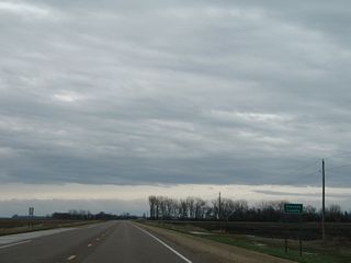 Crossing into Stevens County along MN 28 east at CR 79.