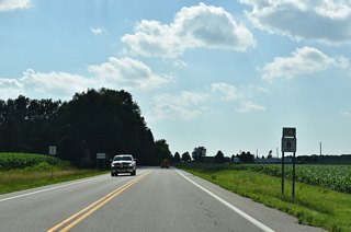 Heading south from CR 22 (Salem Road SW), CR 8 overlays Bamber Valley Road and 44th Avenue SW to meet Highway 30 west of RST Airport.