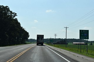 Highway 16 continues west 11.2 miles to a diamond interchange with I-90 near Dexter.