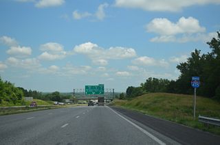Interstate 435 maintains six overall lanes to Exits 52A/B with U.S. 69 and I-35.