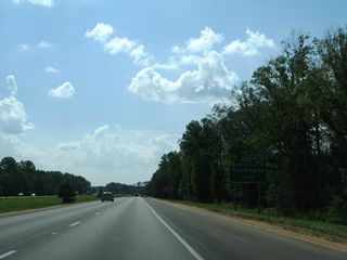 Will Garrett Road stems south from U.S. 11/80 at Toomsuba to the diamond interchange at Exit 165.