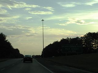 The western segment of MS 18 runs 62.13 miles from U.S. 80 in Jackson to U.S. 61 at Port Gibson.