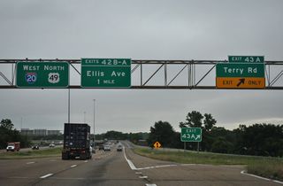 Terry Road represents the historic alignment of U.S. 51 through south Jackson.