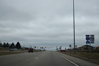 MS 4/7 overlap 3.4 miles south from a roundabout to the diamond interchange with I-22/U.S. 78 at Exit 26.