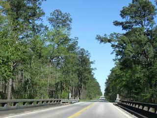 Shifting slightly southward, MS 26 crosses Bluff Creek on a 1948-built span.