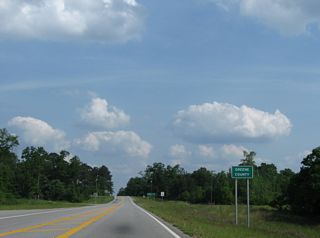 U.S. 45 travels just 0.23 miles through Greene County before crossing the Alabama state line.