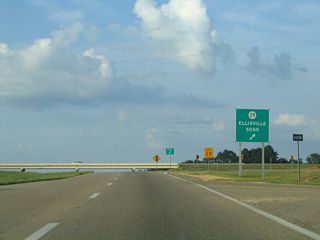 MS 29 travels 5.4 miles south to Interstate 59 at Ellisville and 8.1 miles north to MS 28 at Soso.