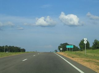 0.87 miles east into Covington County, U.S. 84 meets MS 35. Extending north from Louisiana Highway 21, MS 35 travels 47.7 miles past Columbia to U.S. 84.