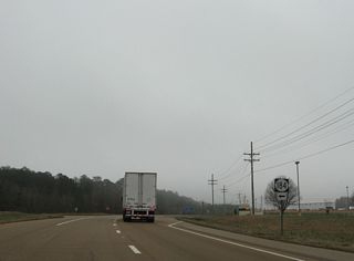 U.S. 84 east at MS 184 (Natchez Drive) north into Brookhaven.