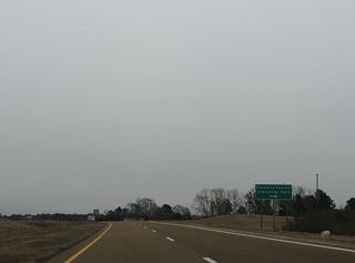 MS 184 returns to U.S. 84 north from Bude by Franklin County Industrial Park.