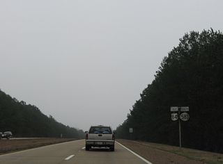 MS 583 south overlaps with U.S. 84 east for 1.10 miles.