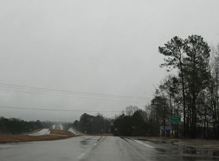 U.S. 84 continues east from MS 33 through the town of Roxie.