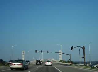 Beach Boulevard is MS 606, an 11.80 mile long unsigned route north to the Cedar Point Boat Launch on St. Louis Bay and south to Bayou Caddy along Mississippi Sound.