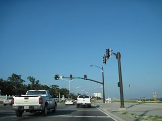 Beauvoir Road links U.S. 90 with Pass Road west to Popps Ferry Road and the Popp's Ferry Bridge north.