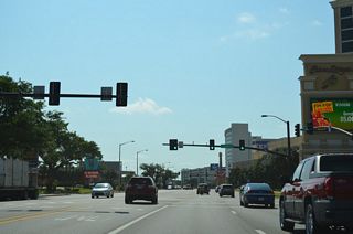 Caillavet Street north to the Back Bay of Biloxi is the historic alignment of Mississippi Highway 15.
