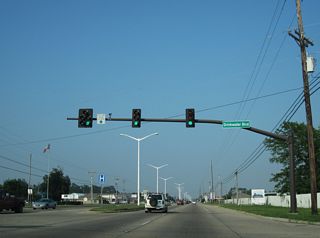 The Hancock County Courthouse is located at U.S. 90 and Drinkwater Boulevard in Bay St. Louis.