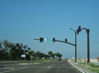 Henderson Avenue north to Hampton Road is part of a route connecting Pass Christian with inland areas at De Lisle.