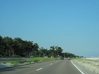 U.S. 90 (Beach Boulevard) east at Magnolia Avenue in Pass Christian.