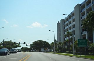 Main Street north leads to Biloxi City Hall.
