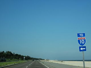 Menge Avenue stems 6.06 miles north from U.S. 90 in east Pass Christian to Interstate 10 at Exit 24.