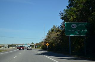 The grade separation at U.S. 90 and MS 63/611 was completed in February 2014.