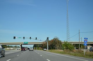 MS 63 extends 3.66 miles north from MS 611/U.S. 90 to Interstate 10 at Exit 69.