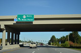 Along with MS 57 north from Leakesville, MS 63 is part of a four lane corridor joining the eastern Mississippi Gulf Coast with U.S. 45 at State Line.
