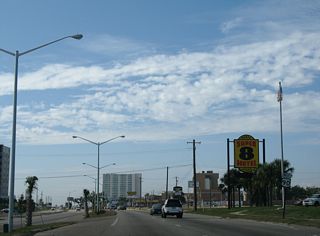The U.S. 90 shield posted west of Veterans Avenue was removed in 2008.