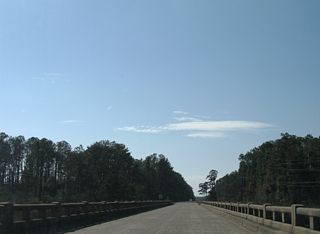 This bridge spanning Whites Bayou on U.S. 90 west was replaced by 2010.