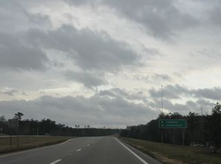MS 57 continues 17.62 miles east from U.S. 98 to overtake the expressway along MS 63 north from Leakesville.