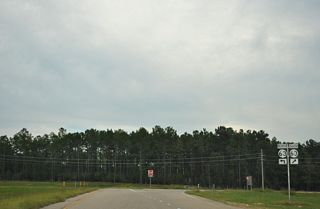 Prior to the completion of the expressway taking MS 63 north to MS 57 near Leakesville, the state highway overlapped with U.S. 98 east 4.5 miles.