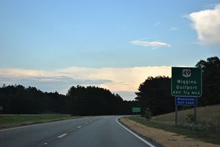U.S. 49 is a four lane highway joining Hattiesburg and the I-59 corridor with the Mississippi Gulf Coast.