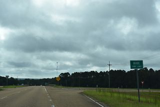 MS 184 east enters the town of Bude at the exchange with U.S. 84 and U.S. 98 east.