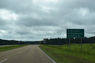 Joining Natchez with Waynesboro across the width of the state, U.S. 84 constitutes a four lane corridor across southern Mississippi.