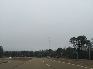U.S. 84 continues 24.4 miles east from U.S. 98/MS 184 to Interstate 55 outside Brookhaven.