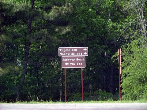 I-55 at Natchez Trace Pkwy