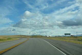 Heart Butte Road branches south from U.S. 2/89 to Heart Butte in Pondera County.