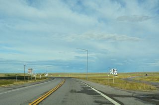 U.S. 89 travels southeast to Interstate 15 at Vaughn near Great Falls. U.S. 2 continues beyond Cut Bank east to I-15 at Shelby.
