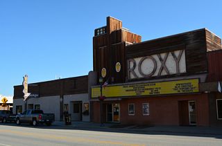 Main Street west at 3rd Avenue N in the Shelby business district.