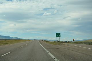 The ranch exit for Apex joins Interstate 15 with Birch Creek Road.