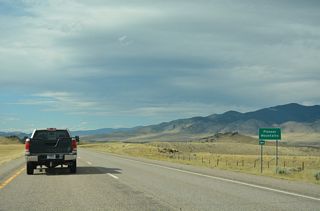 The Pioneer Mountains spread to the west within Beaverhead National Forest along Interstate 15 north to the Big Hole River.
