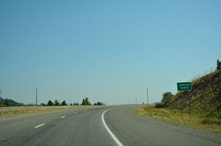 Crossing Elk Park Pass, Interstate 15 north enters Jefferson County.