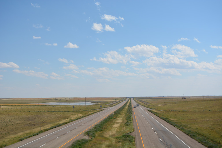 Interstate 15 south of Swayze Road in Toole County, MT