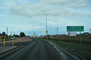 U.S. 2 heads southwest from Browning to East Glacier Park.