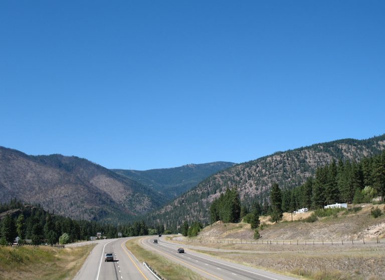 I-90 at Alberton, MT