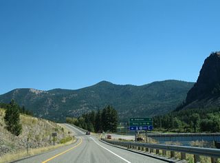 Exit 77 lowers to S-507 west to Alberton and Petty Creek Road south into Lolo National Forest west of Petty Mountain.