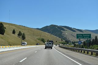 Orange Street provides the most direct route from I-90/MT 200 east into the Missoula city center.