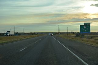 MT 47 extends 28.73 miles north from I-90 and Business Loop I-90 to Interstate 94 at Exit 49 near Custer. Hardin represents the last motorist services along I-90/U.S. 87-212 west until Lockwood.