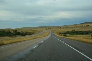 Interstate 90 west of mile marker 526.